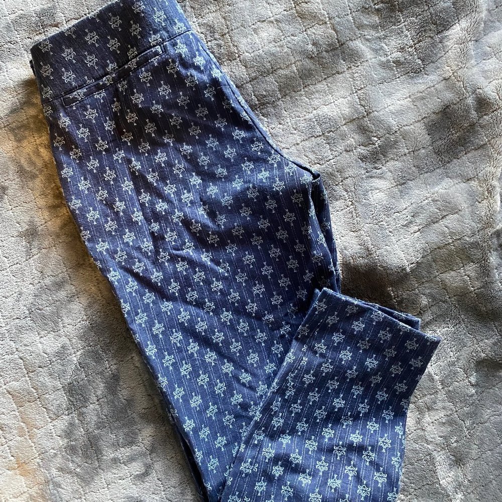 Tory Burch Oliana Pant, Navy Size 2